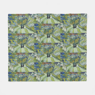 Trap bij Auvers door Vincent van Gogh Fleece Deken