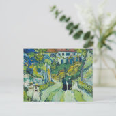 Trap bij Auvers van Gogh: Briefkaart (Staand voorkant)