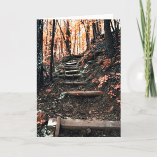 Trap de berg op kaart