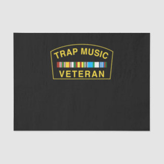 Trap Music Veteran - Hip Hop Urban Streetwear Tissuepapier