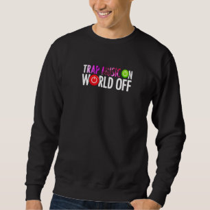 Trap muziek op World Off Rap Edm hiphop rapper Trui