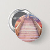 trap naar de hemel ronde button 5,7 cm (Voorkant /achterkant)