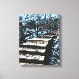 trap-nachtvluchten canvas afdruk