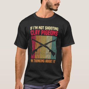 Trap Shooting Quote voor een kleefduif T-shirt
