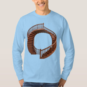 trap van mysterieus T-shirt met lange mouwen