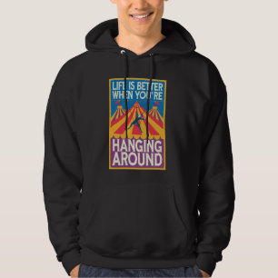 Trapeze Artiest Aerialist Circus Personeel Carnava Hoodie