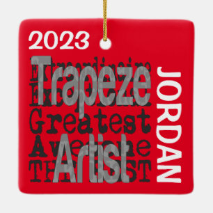 Trapeze artiest Extraordinaire CUSTOM Keramisch Ornament