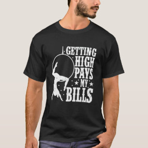 Trapeze Artiest Kostuum voor Circus Flying Trapeze T-shirt