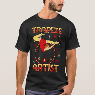 Trapeze Kunstenaar Aerialist Lucht Hoepel Acrobat  T-shirt