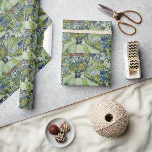 Traphuis van Van Gogh in Auvers Landschapskunst Cadeaupapier