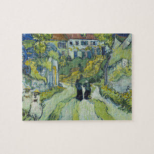 Traphuis van Van Gogh in Auvers Landschapskunst Legpuzzel