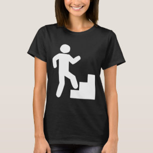 Trappe klimmen tribute workout t-shirt