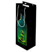 Trapped In Though in Verdant & Violet Shades Wijn Cadeautas (Voorkant Gekanteld)