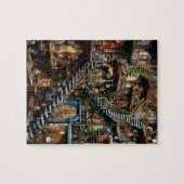 Trappen Illusie Museum Puzzel (Horizontaal)