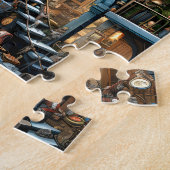 Trappen Illusie Museum Puzzel Legpuzzel (Zijkant)