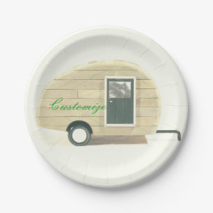 trappenaanhangwagen zigeunercaravan papieren bordje