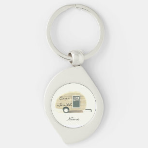 trappenaanhangwagen zigeunercaravan sleutelhanger