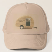 trappenaanhangwagen zigeunercaravan trucker pet (Voorkant)