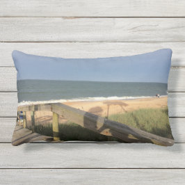 Trapperedet naar het strand buitenkussen