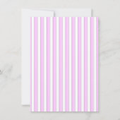 Trappes roses Invitations de douche nuptiale perso (Devant)