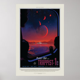 Trappist 1e, reisposter poster