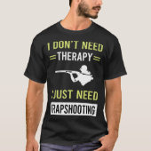 Trapshooting Trap Shooting Clay Doel Schieten T-shirt (Voorkant)