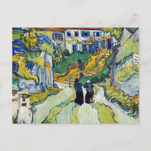 Trapveld van Vincent van Gogh in Auvers  Briefkaart
