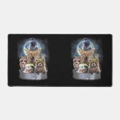 Trash Animaux hurler à la Lune Funny Team Trash (Recto)