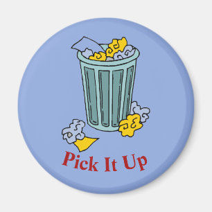 Trash Can Icon Magnet Magneet