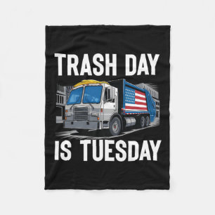 Trash Day is dinsdag de verkiezing van het Amerika Fleece Deken