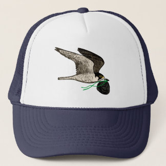 Trash Falcons Officiële Trucker Hoed - Deep Blue Pet