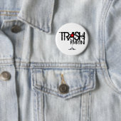 Trash Martini Black Logo Button (In situ)