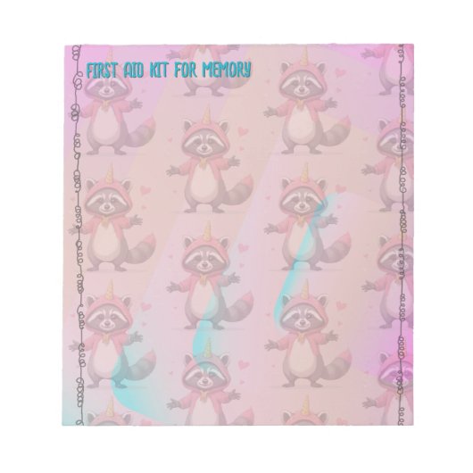 Trash Panda bloc-notes - Bloc-notes (Devant)