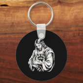 Trash Panda Jesus Raccoon Trashed Racoon Animal Ra Sleutelhanger (Voorkant)