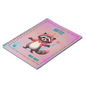 Trash Panda Notebook - Cahier - Personnalisable (Côté gauche)
