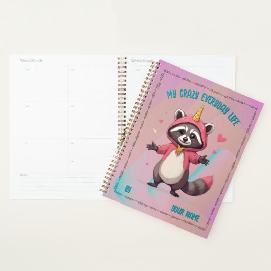 Trash Panda Planner - Planer - Customizable (Display)