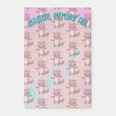 Trash Panda post-it notes - Autocollants - petit (Devant)