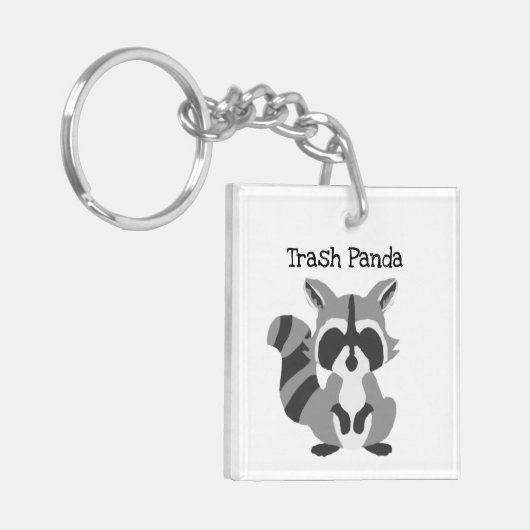Trash Panda Sleutelhanger (Voorkant Links)