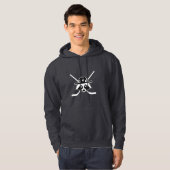 Trash Pandas Hockey Pullover Hoodie (Voorkant volledig)