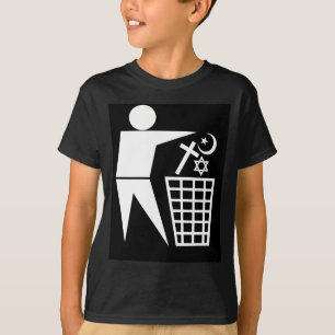 Trash_Religion_w-on-b_no-site T-shirt