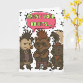 Trash Votre Doute Carte Motivationnelle (Fleur jaune)