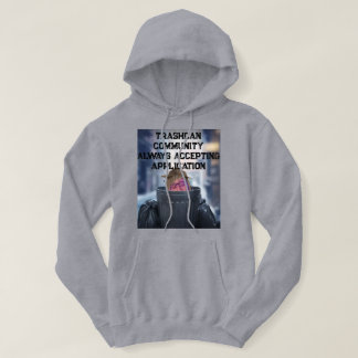 Trashcan Community Hoodie – Altijd Acceptatie