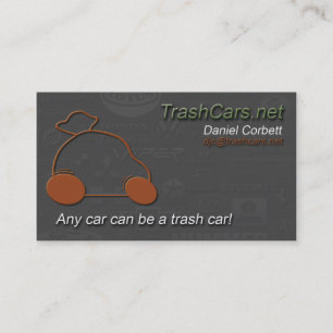 TrashCars.net-Visitekaartjes Visitekaartje