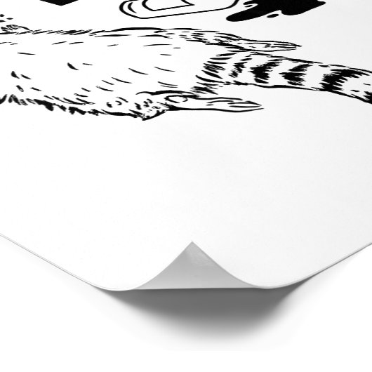 Trashed Panda  Poster (Hoek)