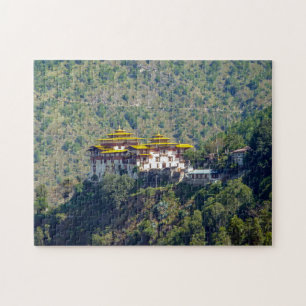 Trashigang Dzong - Eastern Bhutan, Hiamalaya, Azië Legpuzzel