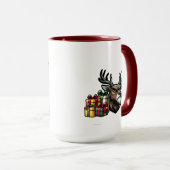 Trashy Redneck Kerstmis Mok (Voorkant rechts)