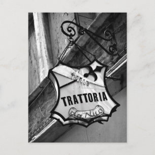 Trattoria Sign Briefkaart