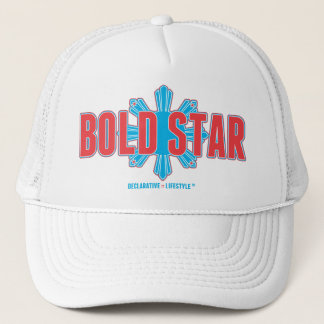 Traucker met standaard sterren voor volledige Logo Trucker Pet
