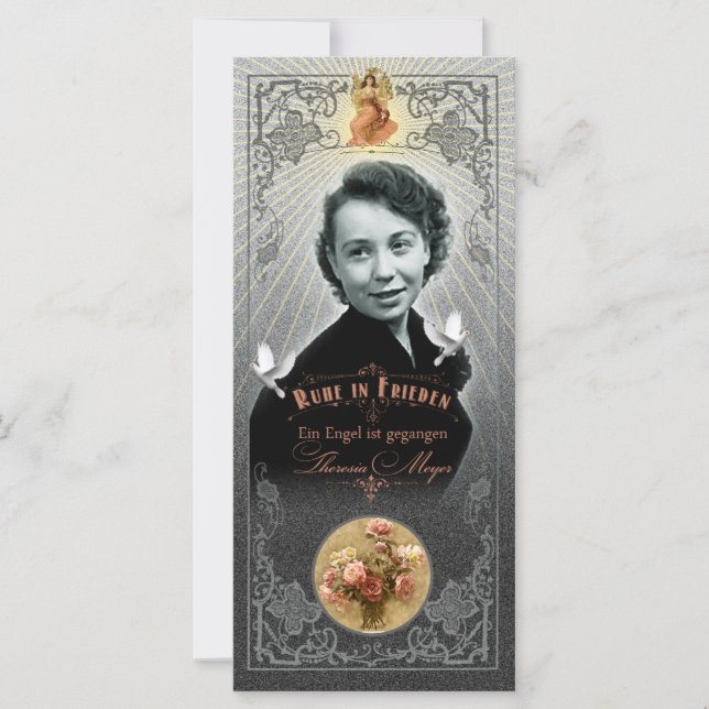 Trauerkarte Mama - Rackcard (Voorkant)