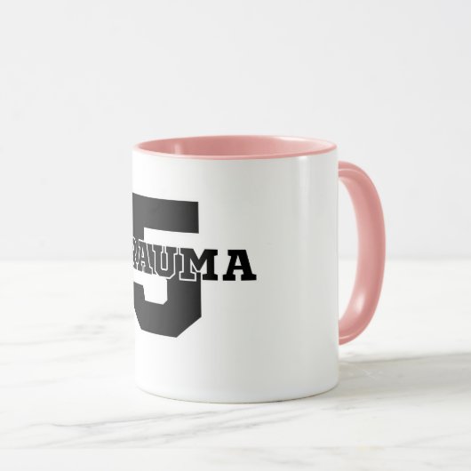 Trauma 5 Mug (Devant droit)